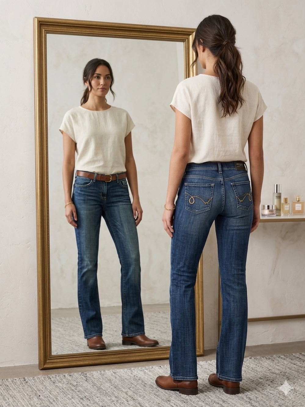 Silver suki jeans